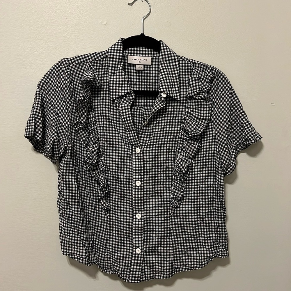 Sandy Liang for Target Gingham Blouse